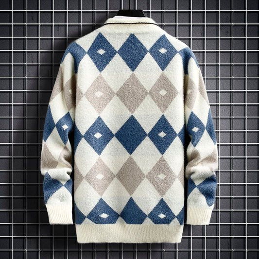 mit Argyle-Muster für Herren | Biggins