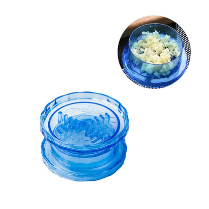 Avelena | Edelstahl Knoblauchpresse Zerkleinerer: Premium Handmühle & Stampfer für einfache Knoblauchvorbereitung in der Küche