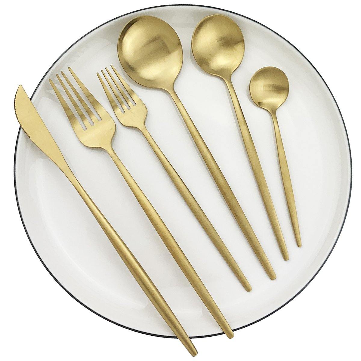 Avelena 36-teilige Edelstahl Besteckset – Elegantes & Langlebiges Design