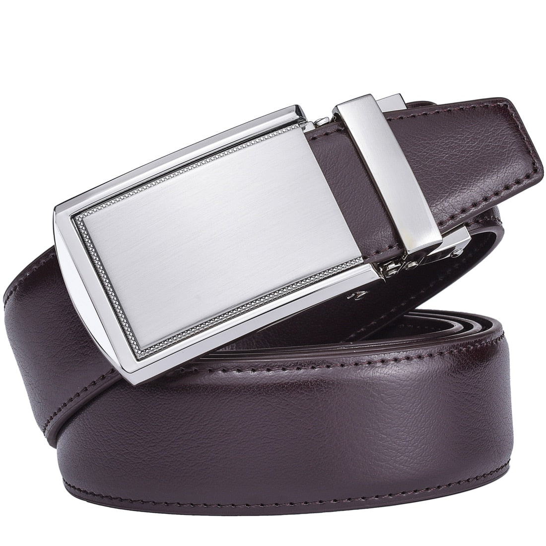 Avelena | Leder Ratschen Gürtel 3.5Cm Breit