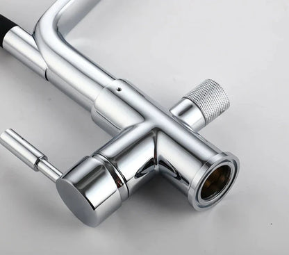 Avelena | Doppelter Auslauf Trinkwasserhahn Gefilterte Küchenarmaturen