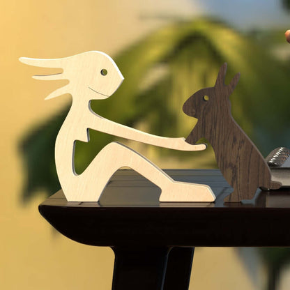 Avelena | Dänische Holztiere Ornamente