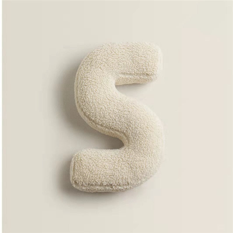 Avelena | Alphabet Letter Fleece Kissen