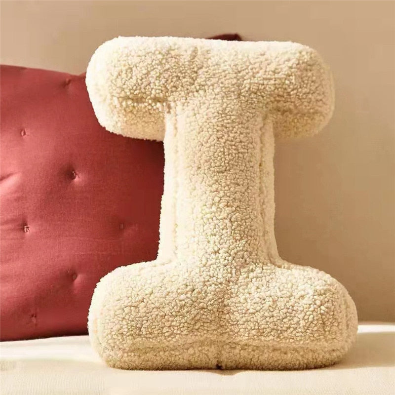 Avelena | Alphabet Letter Fleece Kissen