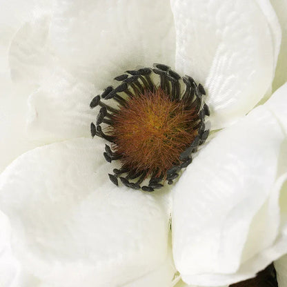 Avelena | 6 Stück. Schöne Pfingstrose Mohn Künstliche Seidenblumen Weißer Strauß Vase Für Zuhause Feier Herbst Hochzeit Diy Dekoration Künstliche Blumen
