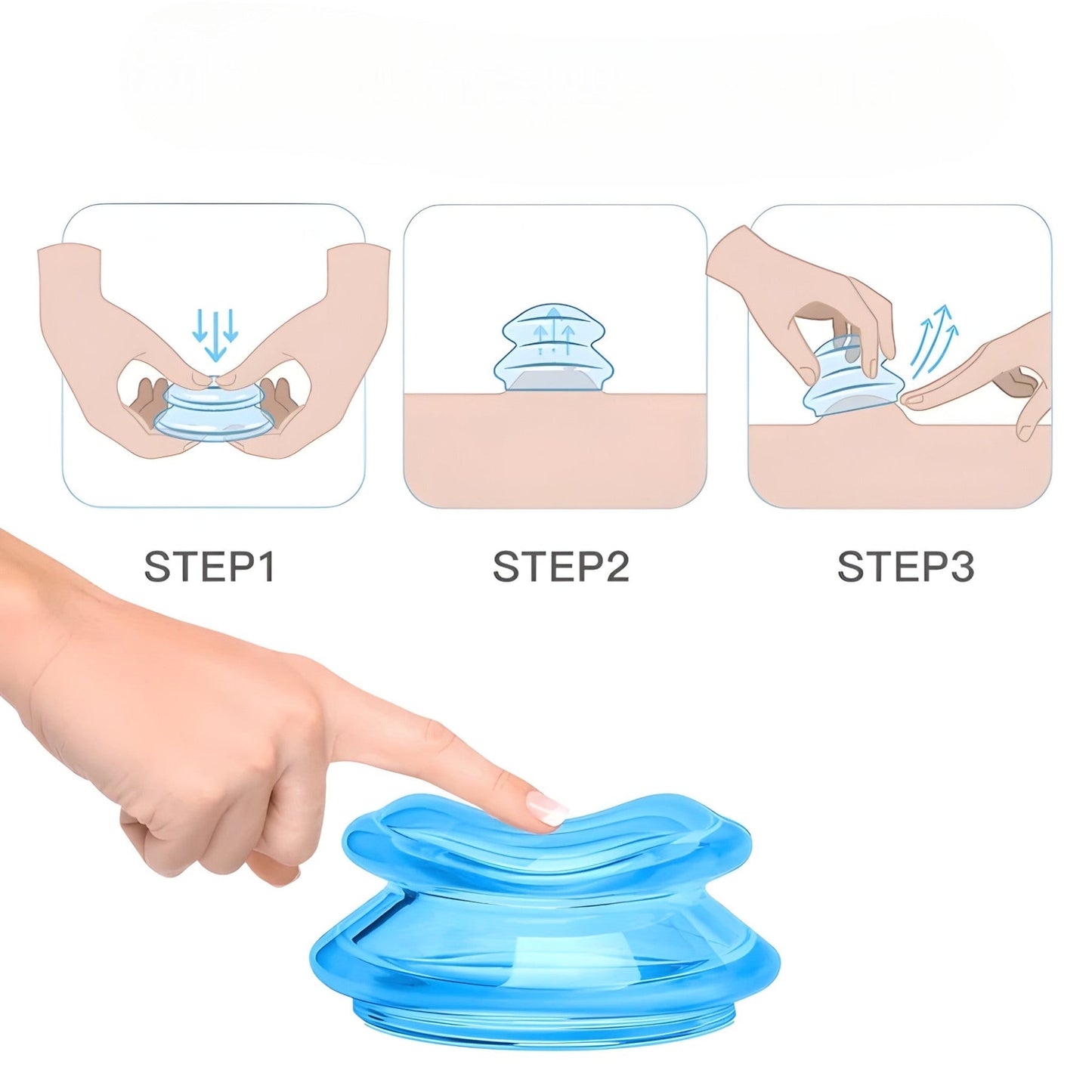 Avelena | Silikon Cupping Therapie Set Glowcupp