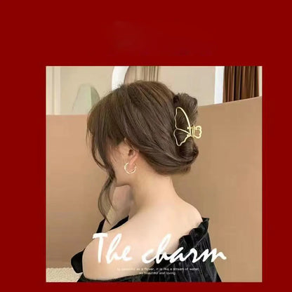 Avelena | Gold Haarspange: Retro Chic
