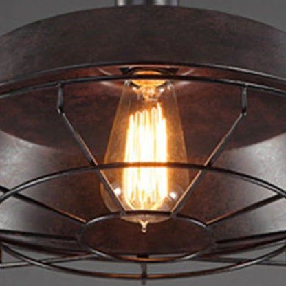 Avelena | Vintage Loft Pendelleuchte: Industrielle Retro Eisen Deckenleuchte Kronleuchter für Salon, Restaurant, Bar, Küche
