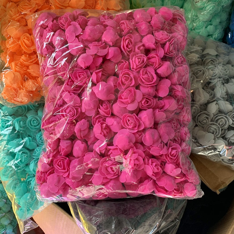 Avelena | Schaumrose für Bjørn Künstliche Blumen Diy Geschenke Box