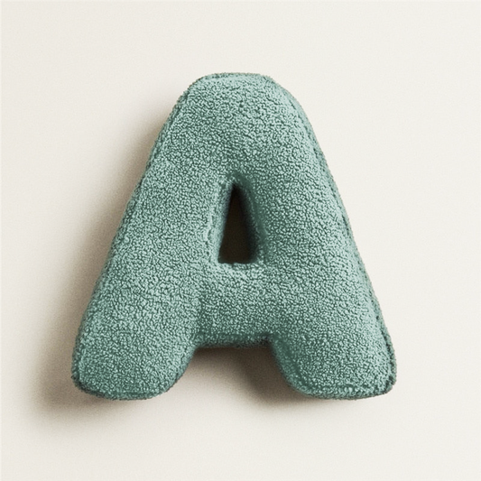 Avelena | Alphabet Letter Fleece Kissen