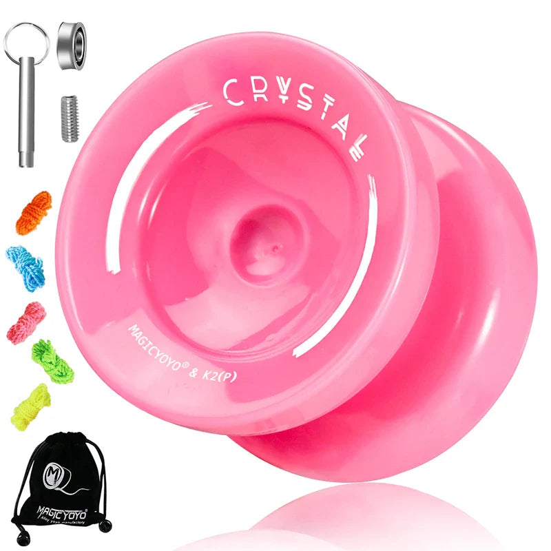Avelena | K2 Crystal Yo-Yo - Doppelzweck Responsiv für Anfänger - Uresponsiv Lager