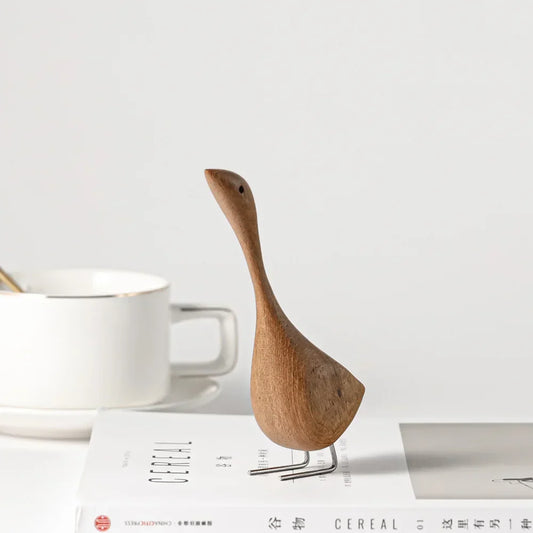 Avelena | Nordic Holz-Gans Figuren