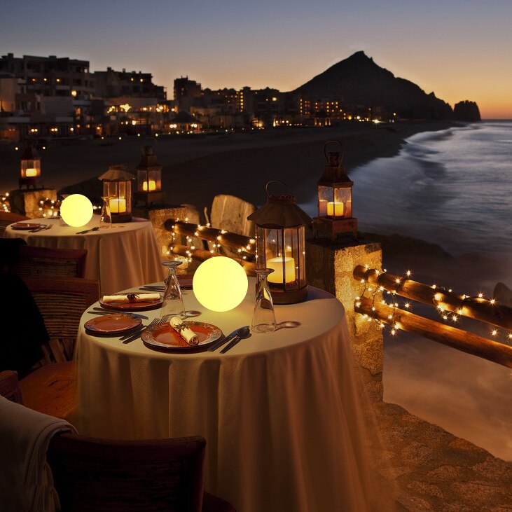 Avelena | Moon Akku LED Innen- & Außen-Tischleuchte