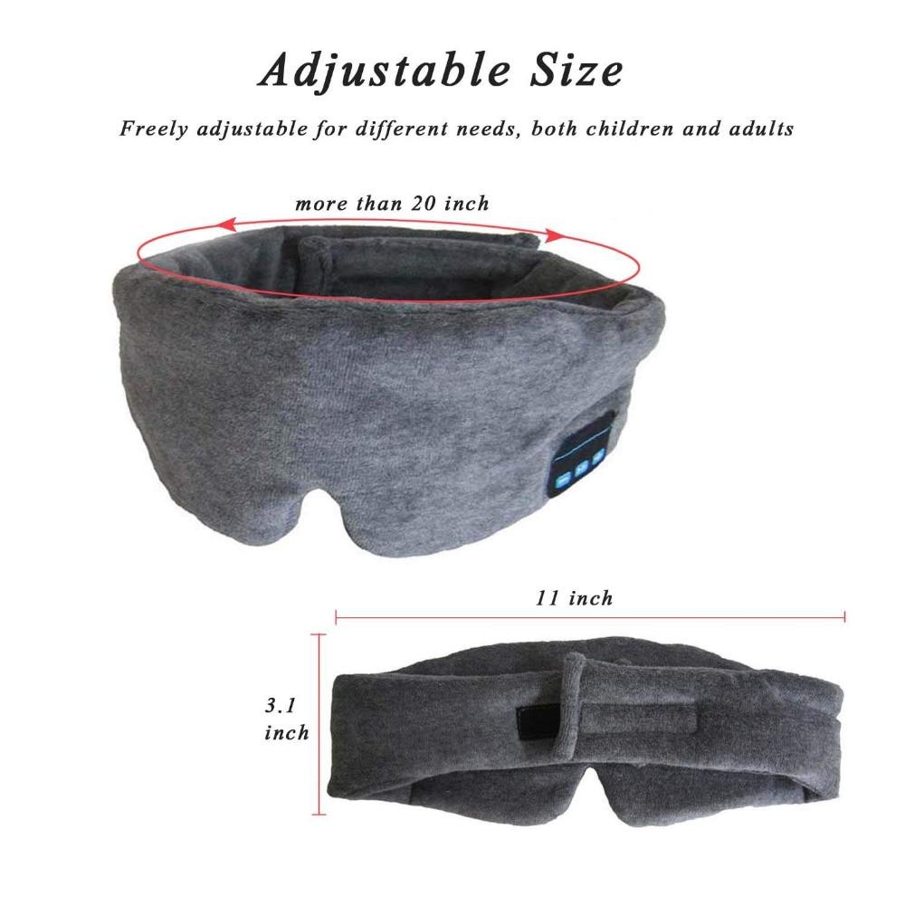 Avelena | Drahtlose Anruf Schlafkopfhörer | Schlafgeräuschunterdrückende Stirnband