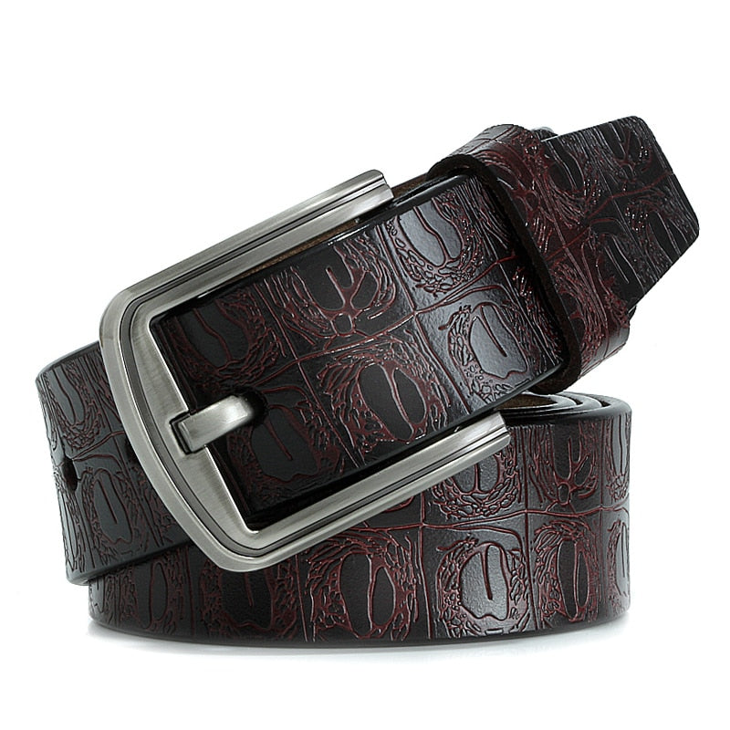 Avelena | Luxus Leder Cowboy Gürtel für Männer