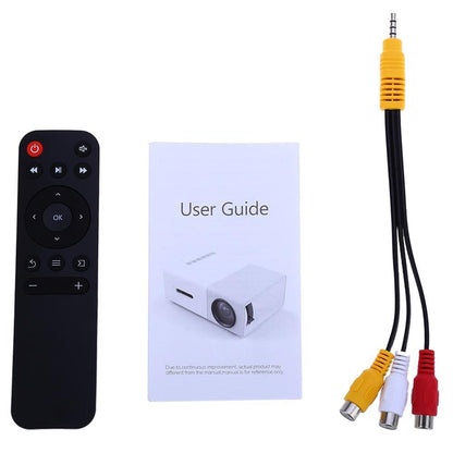 Avelena | 1080P Mini Tragbarer Projektor - Passt in die Handfläche