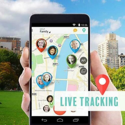 Avelena | KidLocate | Mini-GPS-Tracking-Gerät für Kinder mit Echtzeit-Ortung & SOS-Funktion