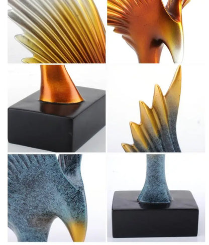 Avelena | Luxus Adler Skulptur - Zion™