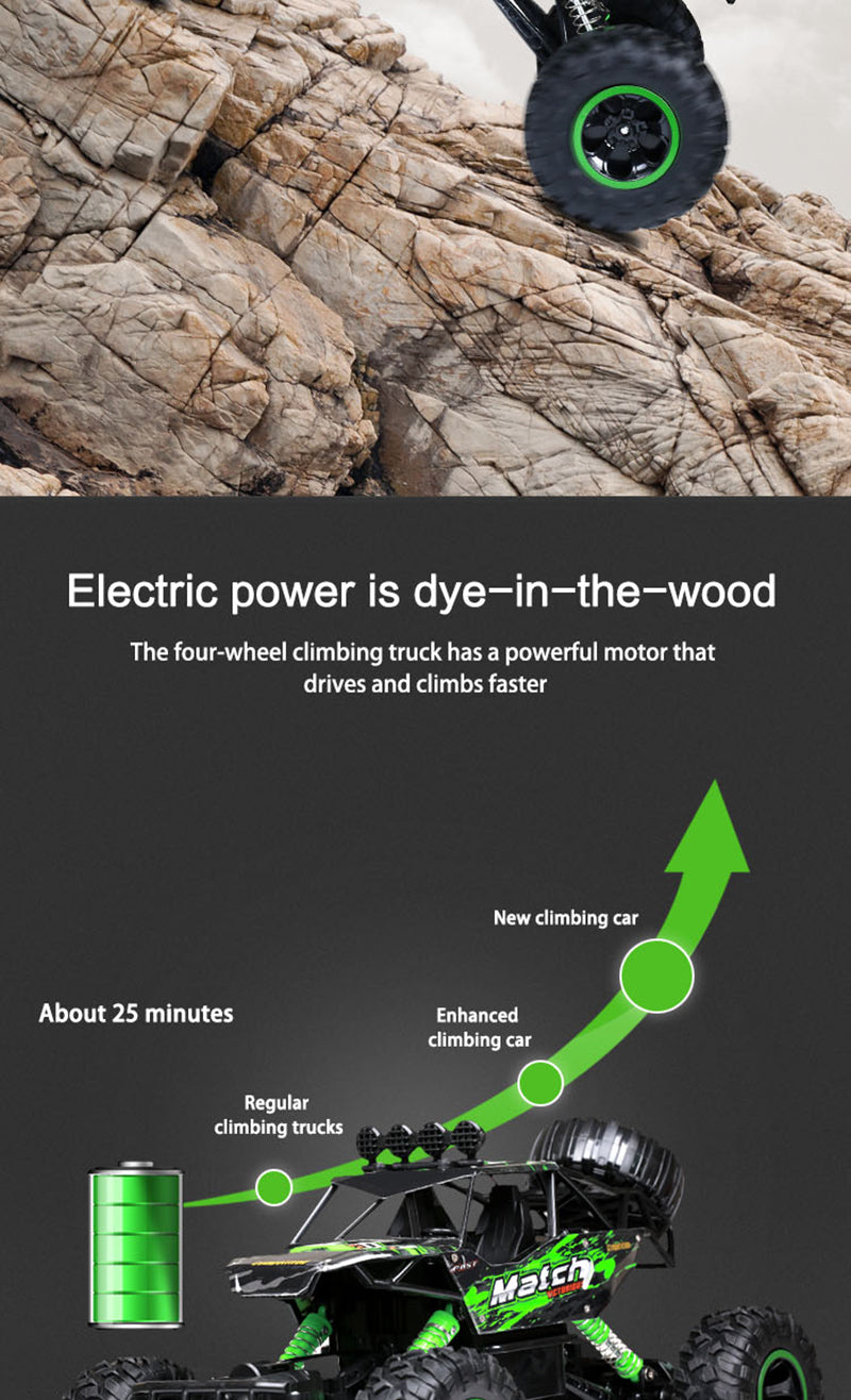 Avelena | Fernbedienungsauto 4x4 Rock Crawler Monster Truck