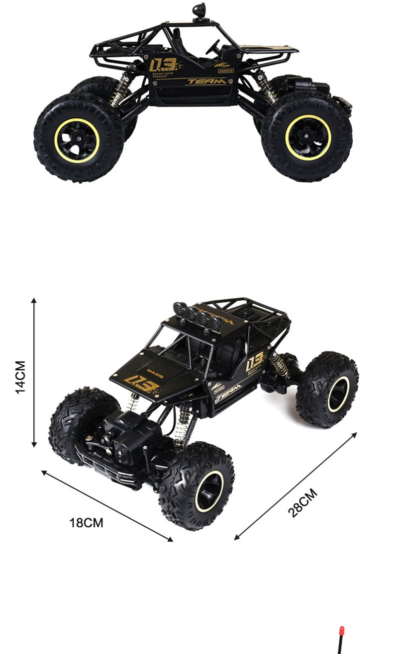 Avelena | Fernbedienungsauto 4x4 Rock Crawler Monster Truck