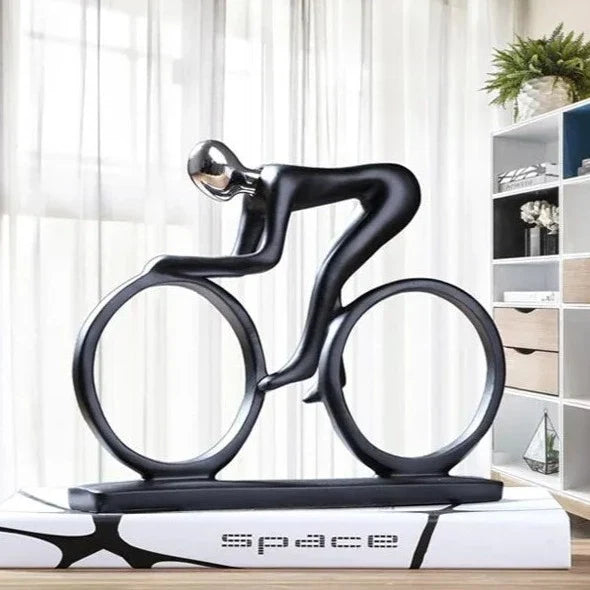 Avelena | Radfahrer Figurine Skulptur