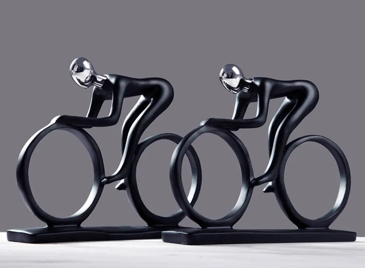 Avelena | Radfahrer Figurine Skulptur