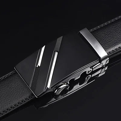 Avelena | Herren Echtes Leder Automatischer Gürtel