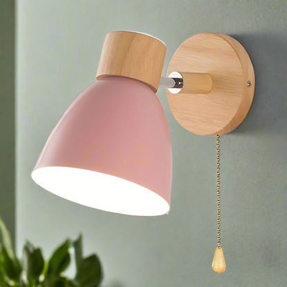 Avelena | Frendorf - Nordic-modern hanging switch wall lamp made of wood