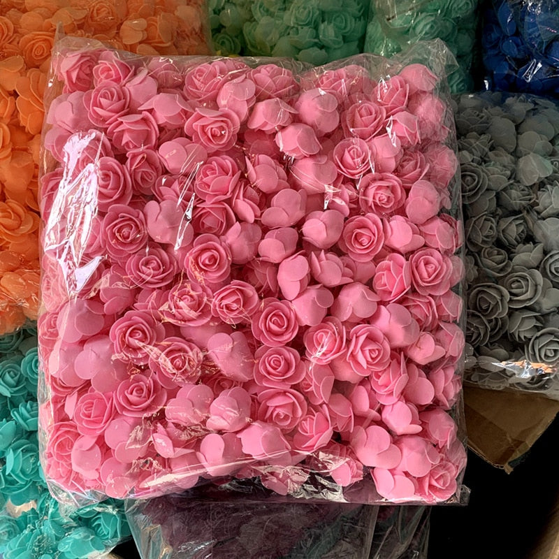 Avelena | Schaumrose für Bjørn Künstliche Blumen Diy Geschenke Box
