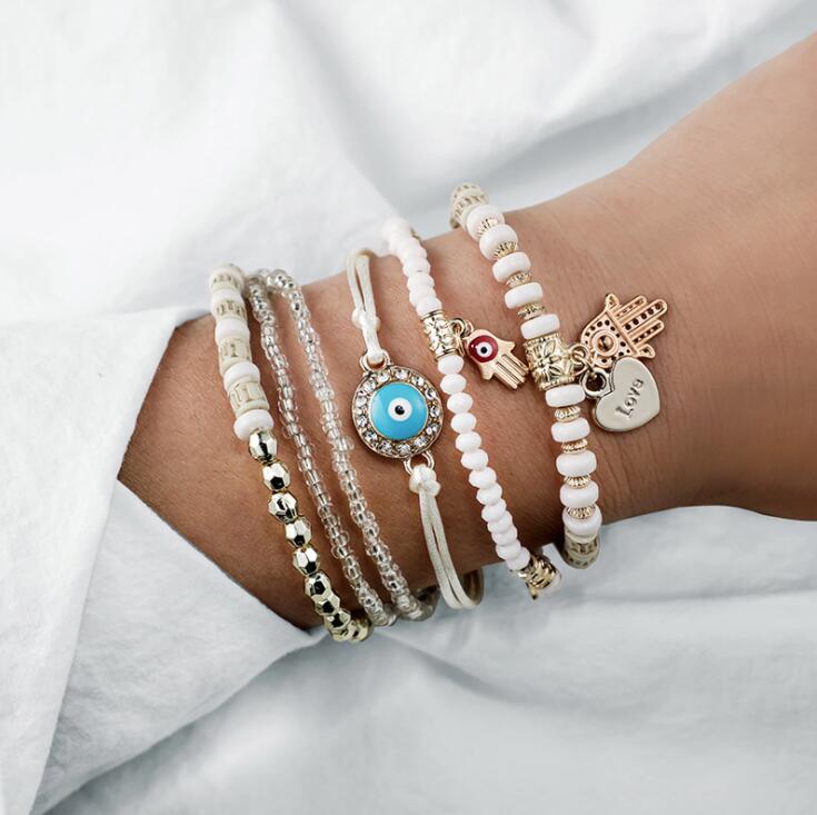 Avelena | Böse Augen Armband Set Zahara