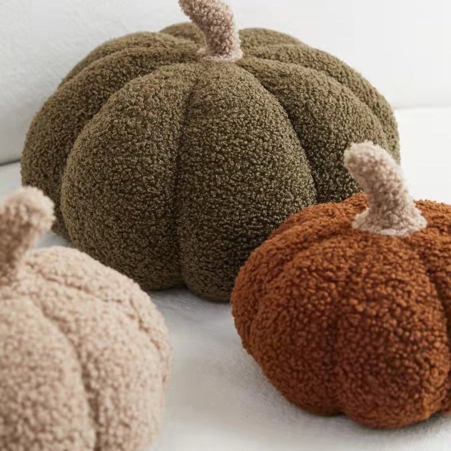 Avelena | Weiches Herbst Kürbis Kissen