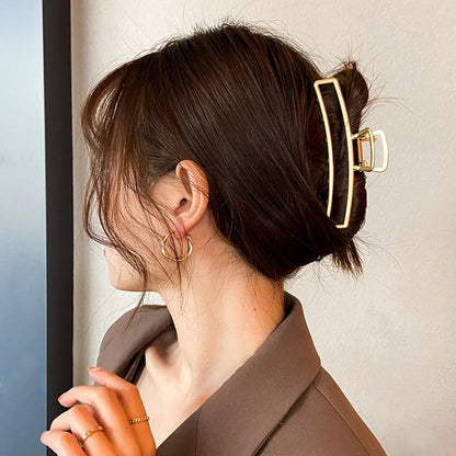 Avelena | Gold Haarspange: Retro Chic