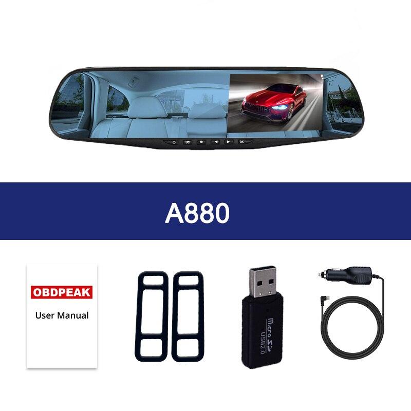 Avelena | Dual Lens DashCam Fahrzeug Front- und Rückkamera HD 1080P Video Recorder