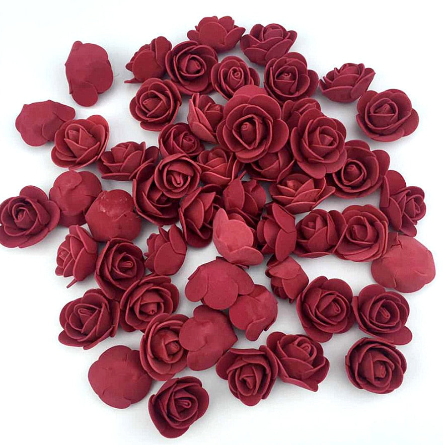 Avelena | Schaumrose für Bjørn Künstliche Blumen Diy Geschenke Box