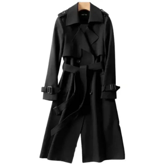 Damen Lässiges Lange Trench Mantel | Winter