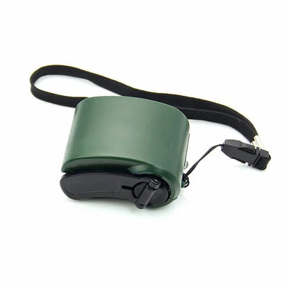 Avelena | Tragbares USB-Notfall-Ladegerät mit Handkurbel für Outdoor-Abenteuer