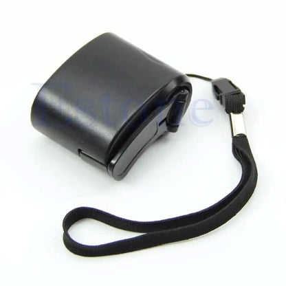 Avelena | Tragbares USB-Notfall-Ladegerät mit Handkurbel für Outdoor-Abenteuer