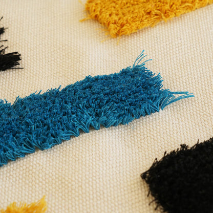 Avelena | Handgewebte geometrische Muster Quasten Wandbehang