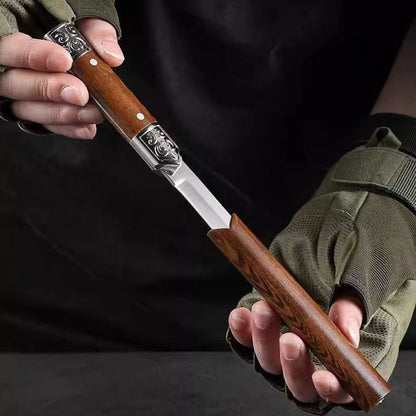 Avelena | Handgefertigtes Utility-Messer mit japanischem Holzgriff