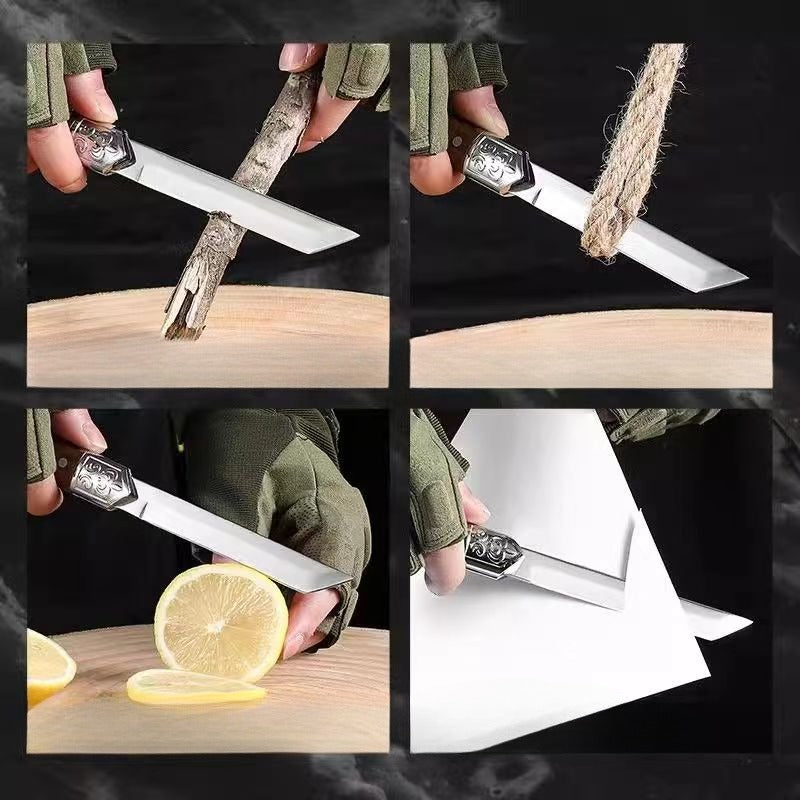 Avelena | Handgefertigtes Utility-Messer mit japanischem Holzgriff