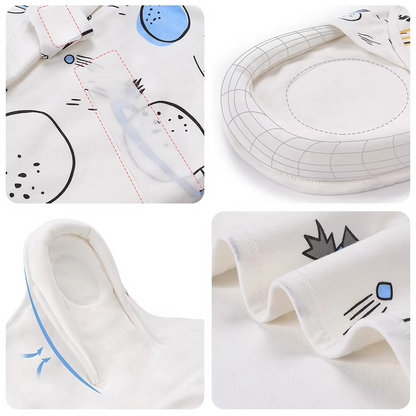 Avelena | Weicher Baumwoll-Schlafsack für Babys von 0 bis 6 Monaten