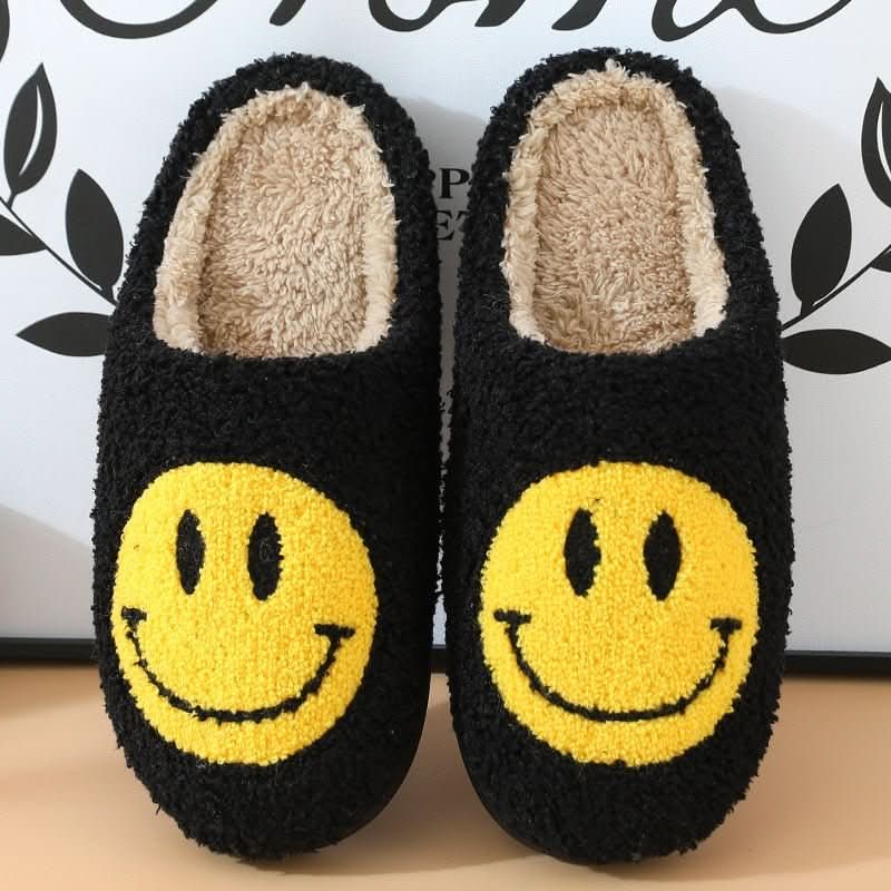 Avelena | Bequeme Winterschuhe mit Smiley & dickem Silikonboden