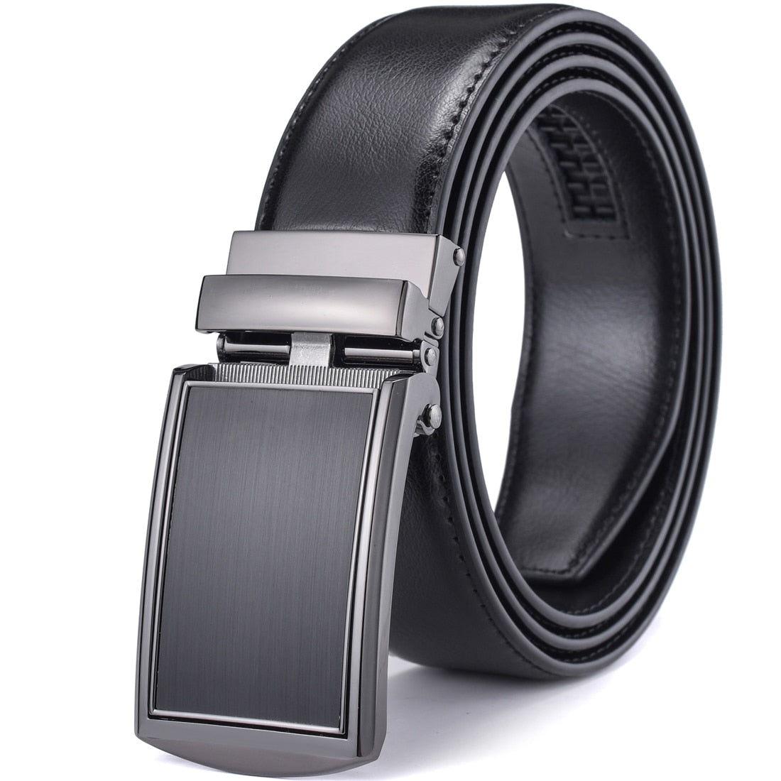 Avelena | Leder Ratschen Gürtel 3.5Cm Breit
