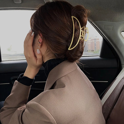Avelena | Gold Haarspange: Retro Chic