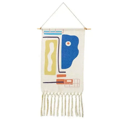 Avelena | Macrame Hängender Baumwollteppich