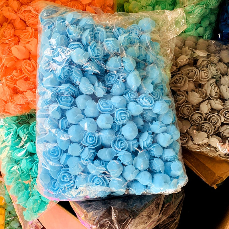 Avelena | Schaumrose für Bjørn Künstliche Blumen Diy Geschenke Box