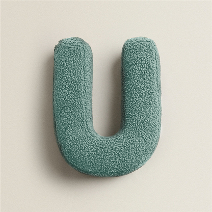 Avelena | Alphabet Letter Fleece Kissen