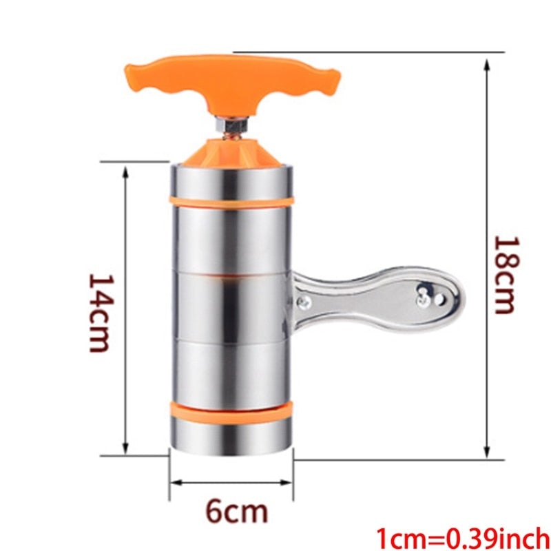 Avelena | Handbetriebene Edelstahl Nudelzauberer Pasta Maker