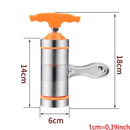 Avelena | Handbetriebene Edelstahl Nudelzauberer Pasta Maker