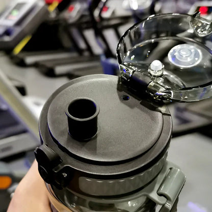 Avelena | UZSPACE Sport-Wasserflaschen, BPA-frei, tragbar, sturzsicher, auslaufsicher, großes Fassungsvermögen, Fitness-Wasserkocher, Tritan-Kunststoff-Trinkflasche